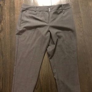 Grey Business Ankle Pant